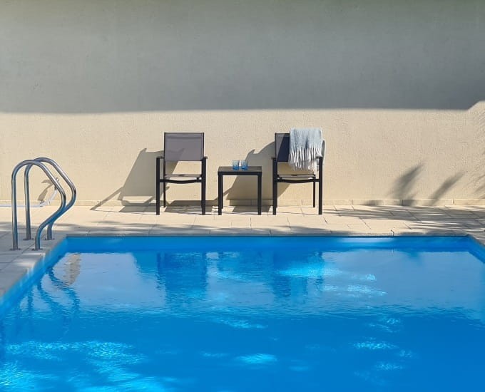 Aluminiowe krzesło ogrodowe Toulouse czarne