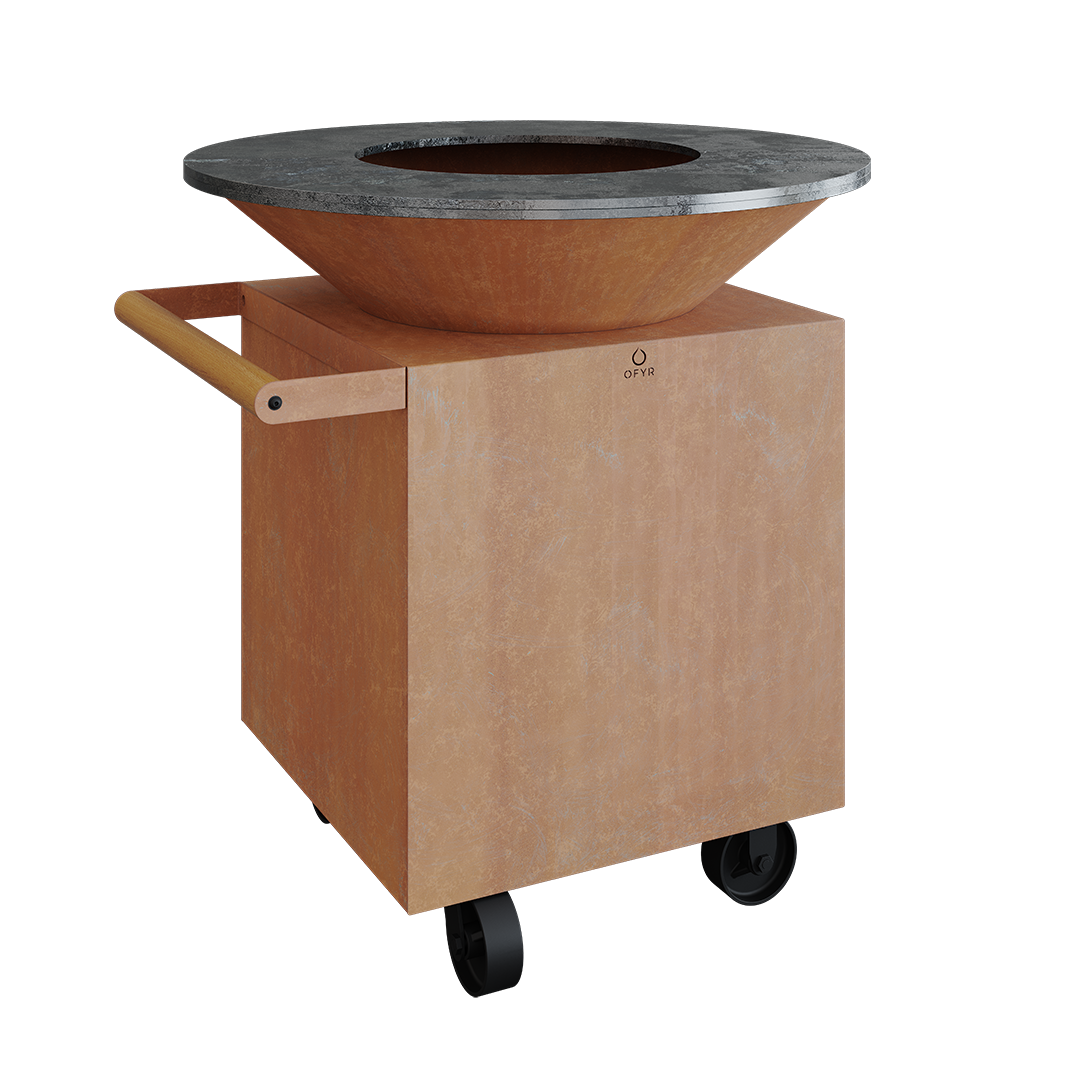 OFYR Classic Corten 100 Upgrade Set do PRO + blok drewno tekowe