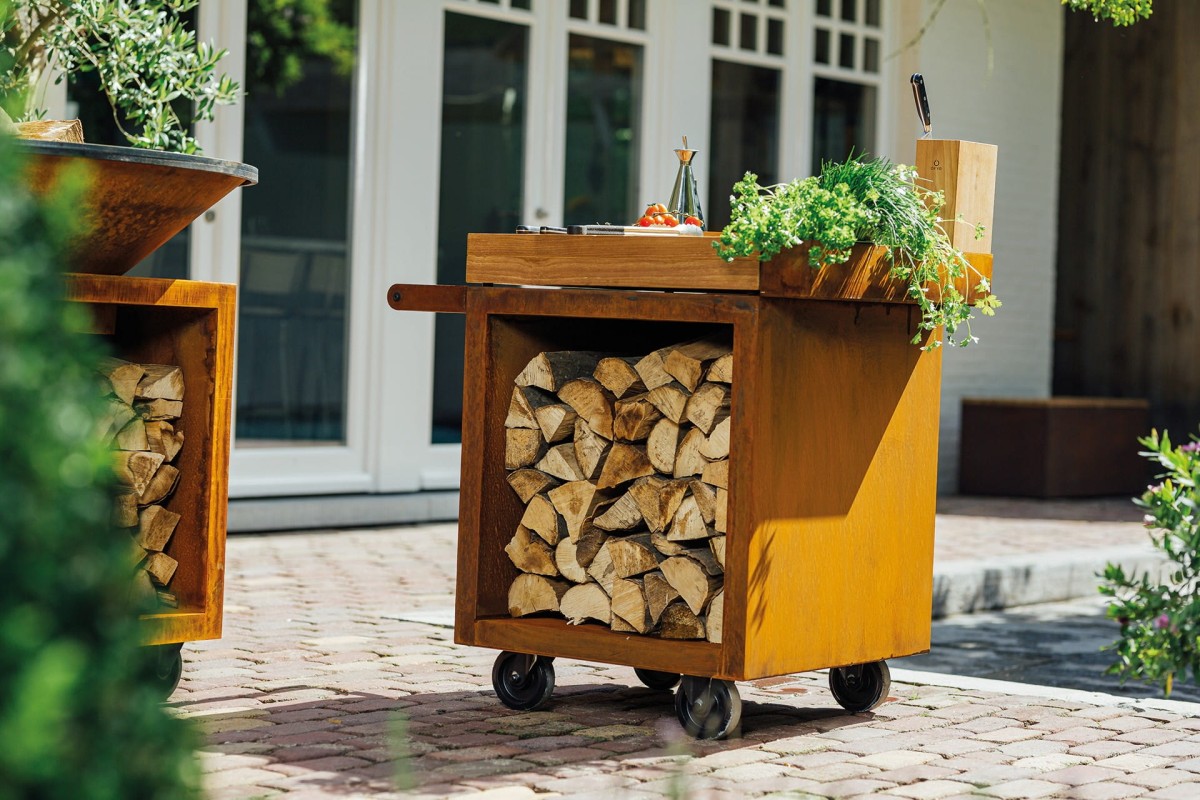 OFYR Mise en Place Table Corten 65 PRO