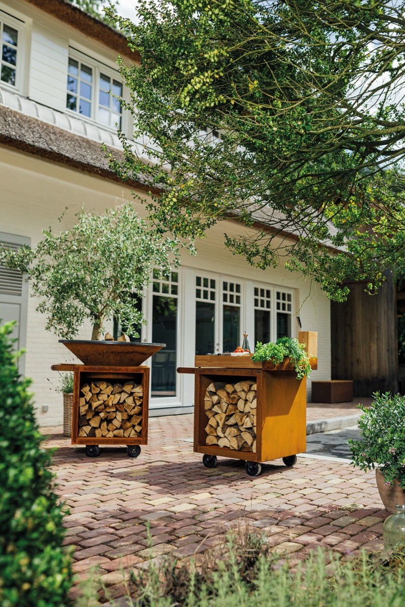 OFYR Mise en Place Table Corten 65 PRO