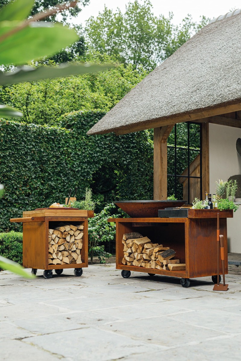 OFYR Mise en Place Table Corten 65 PRO