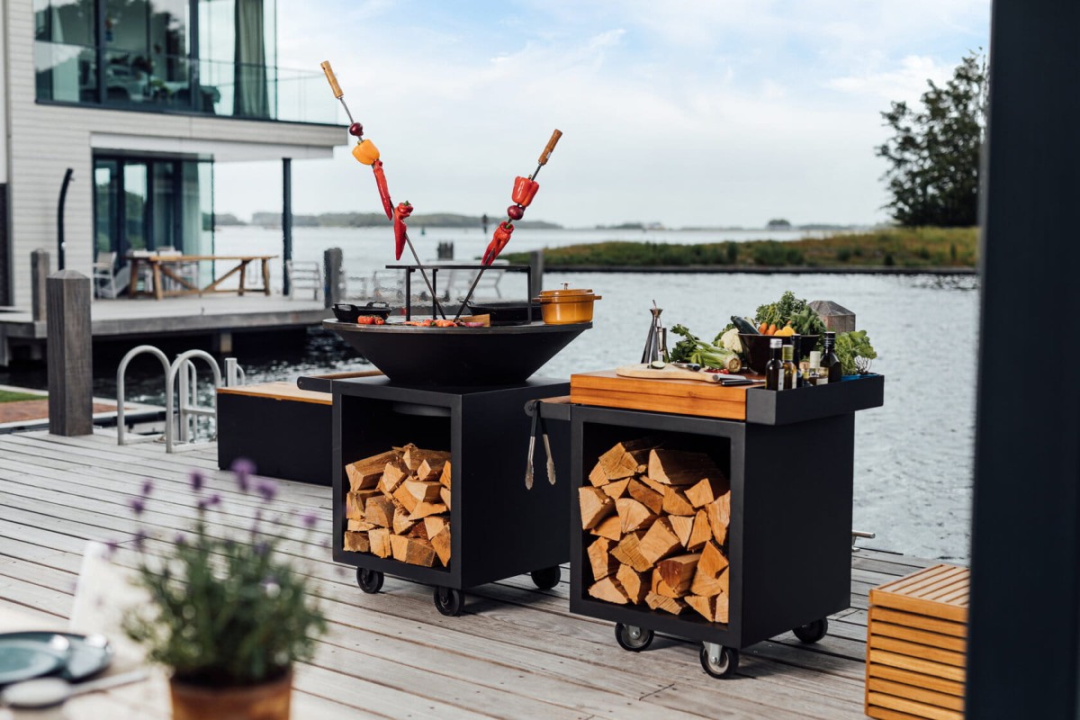 Garden Bench OFYR Black