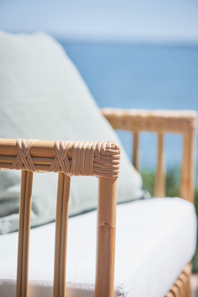 Zestaw wypoczynkowy Caroline ze stolikiem teak Julian