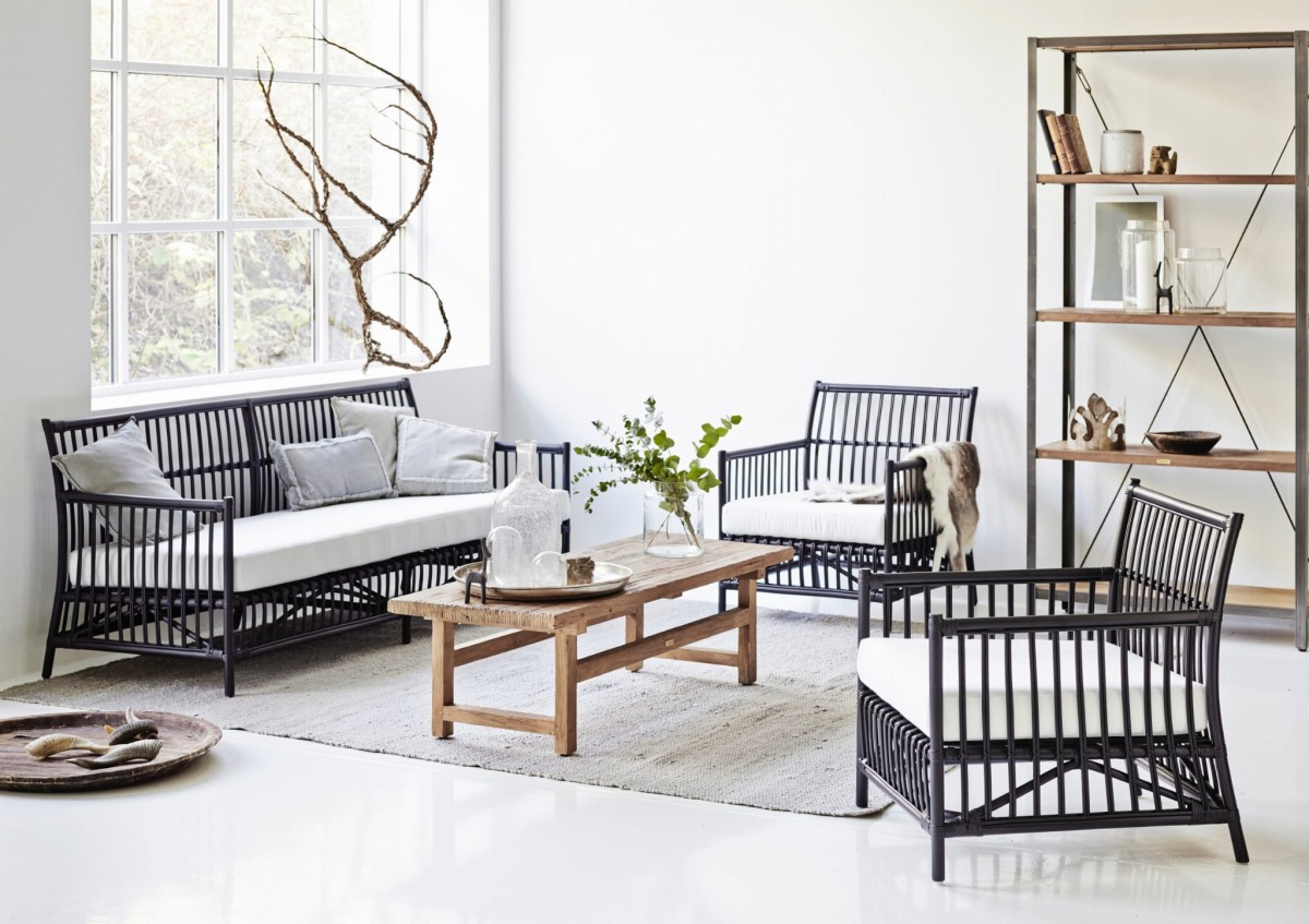 Zestaw wypoczynkowy rattanowy Caroline Alexander