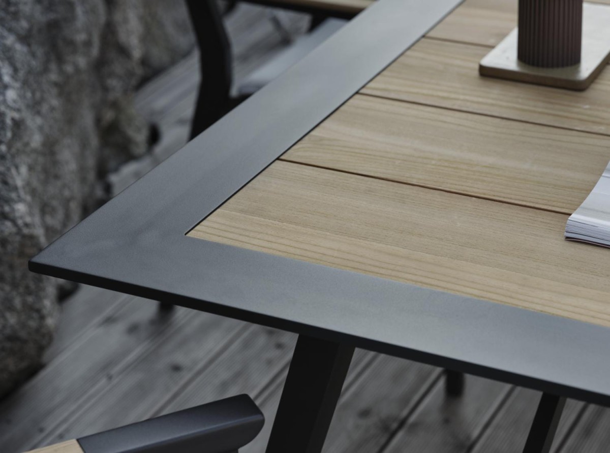 Stół aluminium teak 175 Brive