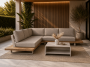 Zestaw wypoczynkowy Fitz Roy 4-seat Teak Beige